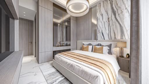 Marble bathroom